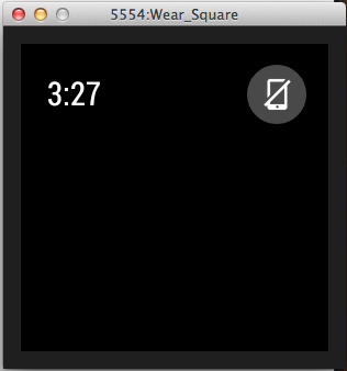 未匹配的 Android Wear