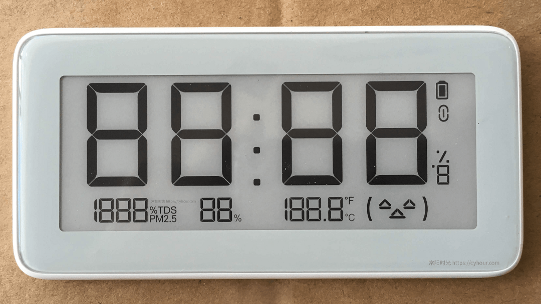 小米温湿度计PRO屏幕，图片来源见水印